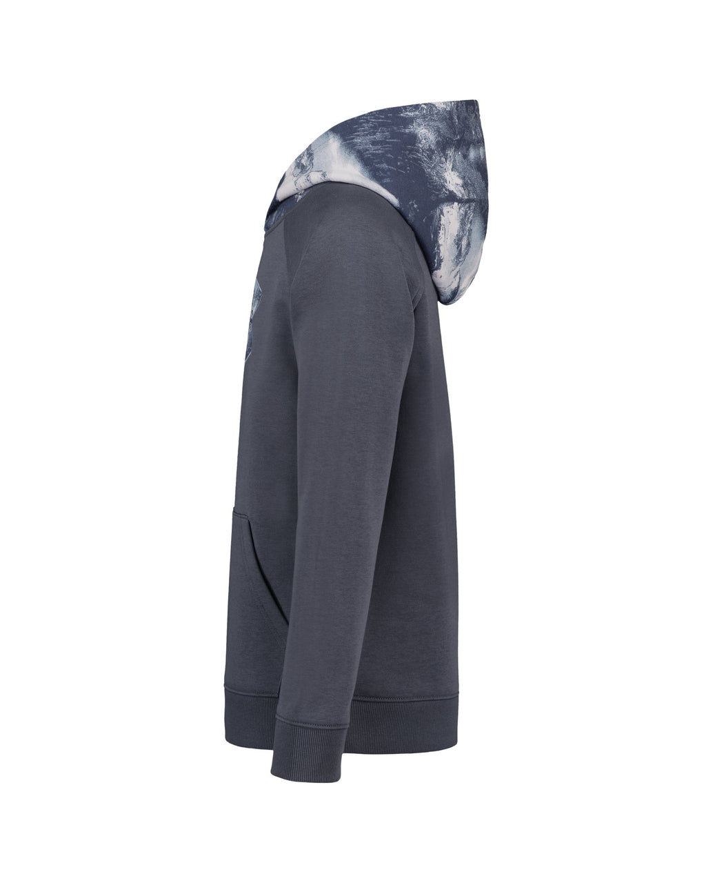 UA Raglan Logo Fleece Boys' Hoodie - Gray