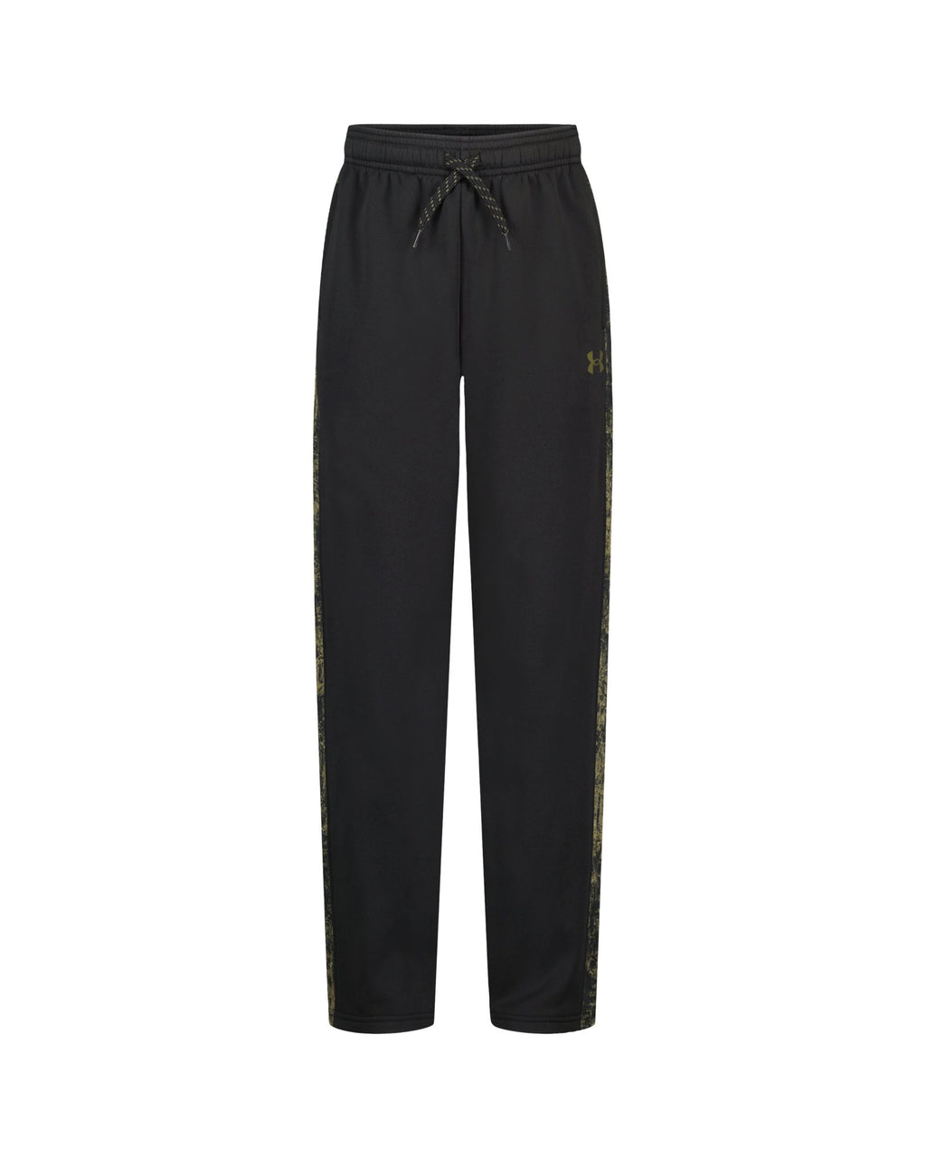 UA Side Panel Pique Fleece Boys' Pants - Black