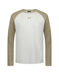 UA Thermal Raglan Boys' Long Sleeve - White