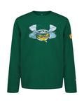 UA Great Catch Boys' Long Sleeve - Green