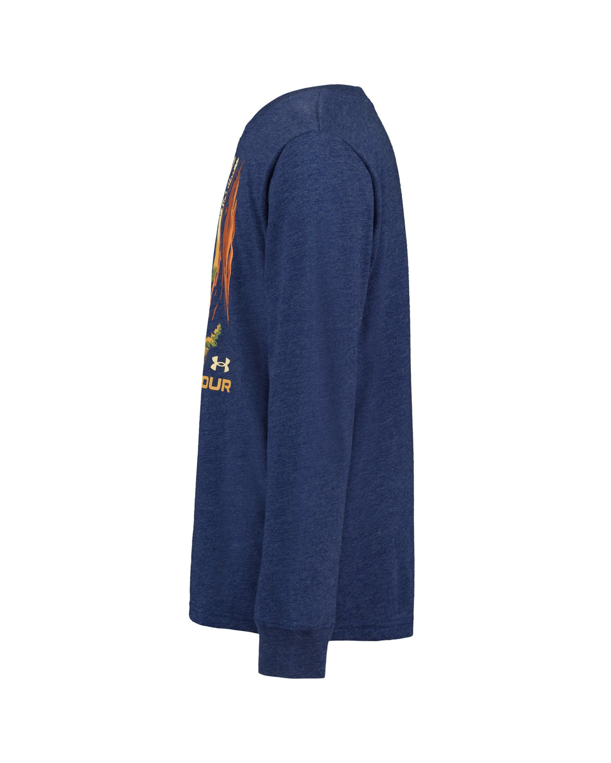 UA Tree Bear Cuff Boys' Long Sleeve - Blue