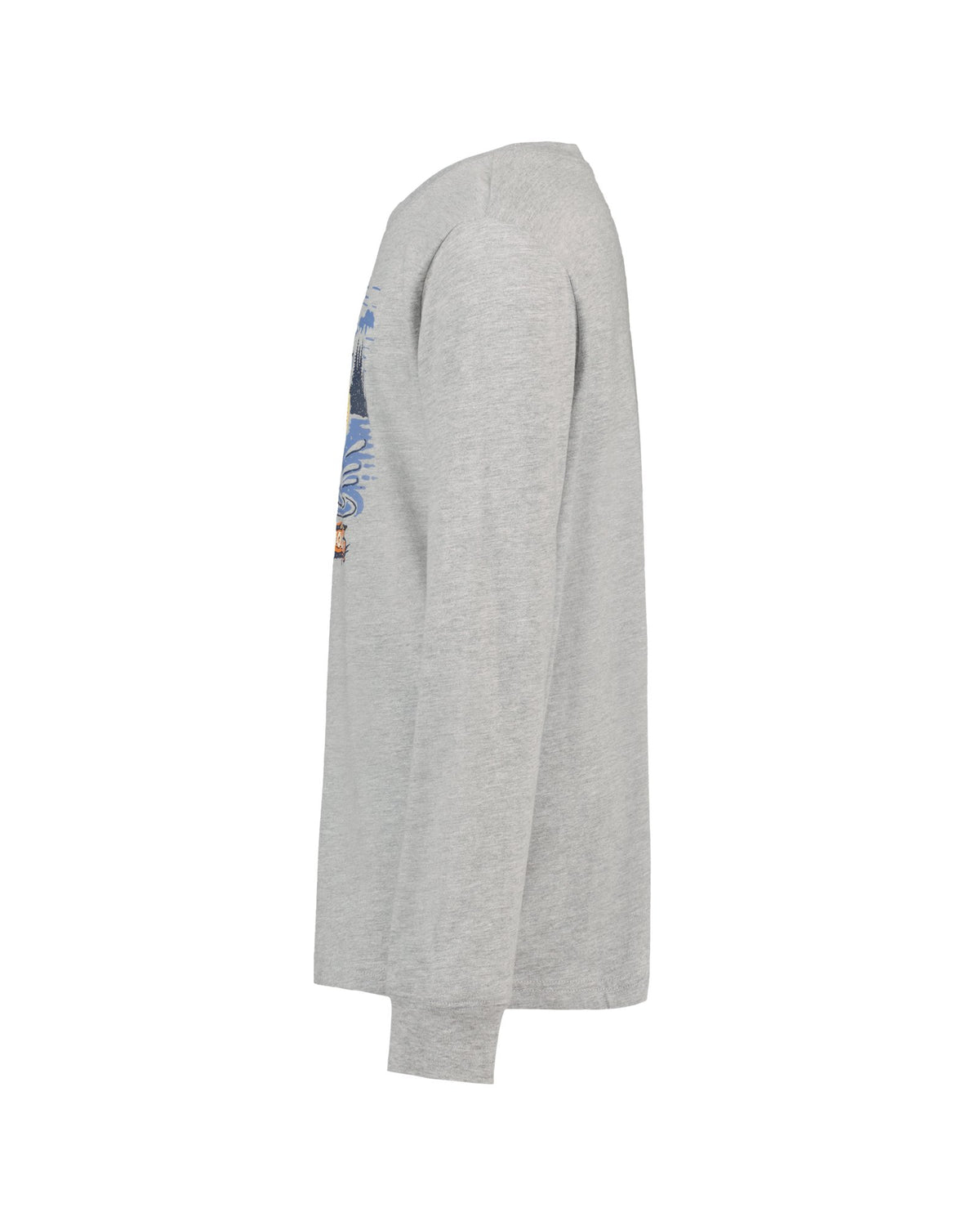 UA Hooked Cuff Boys' Long Sleeve - Gray