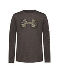UA Bear Claw Boys' Long Sleeve - Brown