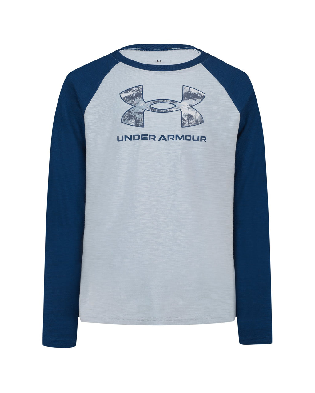 UA Slub Raglan Boys' Long Sleeve - Gray