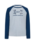 UA Slub Raglan Boys' Long Sleeve - Gray