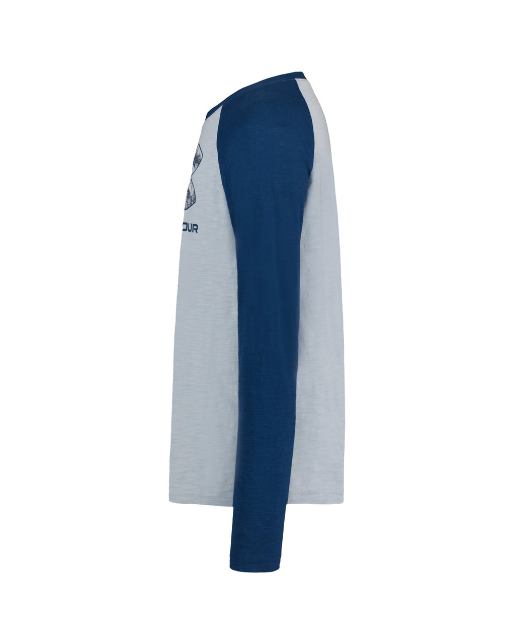 UA Slub Raglan Boys' Long Sleeve - Gray