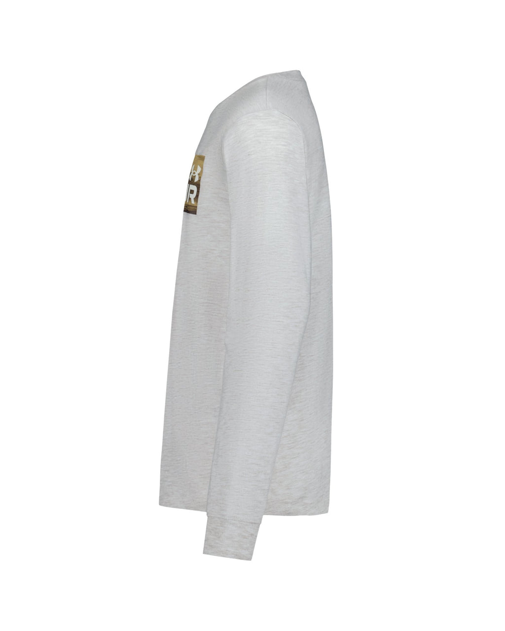 UA Tri Mountain Logo Boys' Long Sleeve - Gray