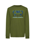 UA Topo Core Cuff Boys' Long Sleeve - Green