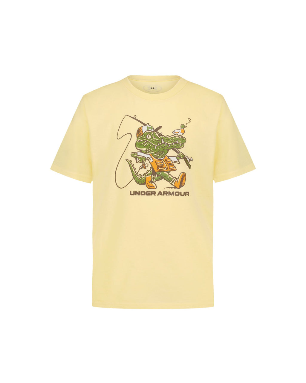 UA Puff Gator Boys' T-Shirt - Yellow