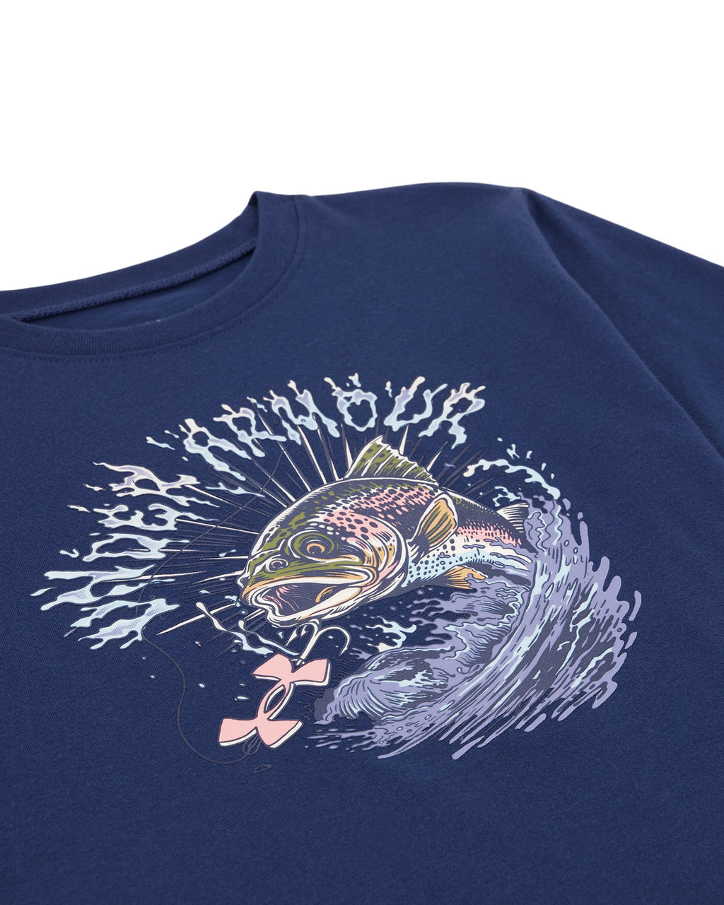 UA Trout Jump Boys' T-Shirt - Blue