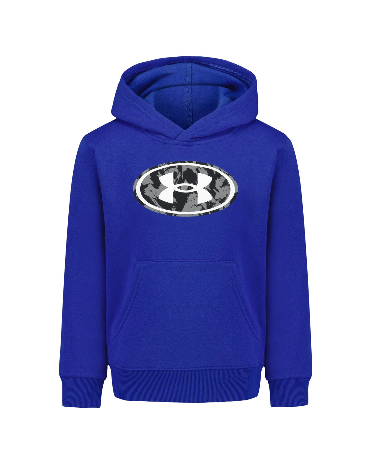 UA Rival Print Fill Little Boys' Hoodie - Blue