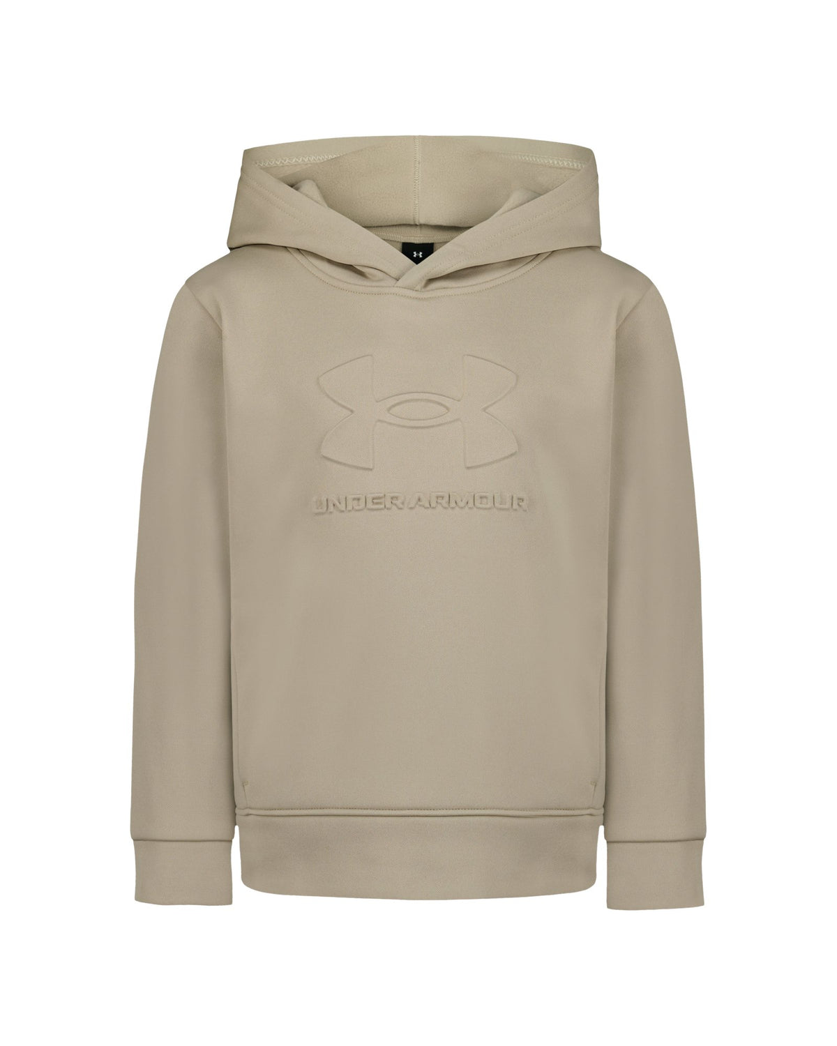 UA Logo Emboss Little Boys' Hoodie - Brown