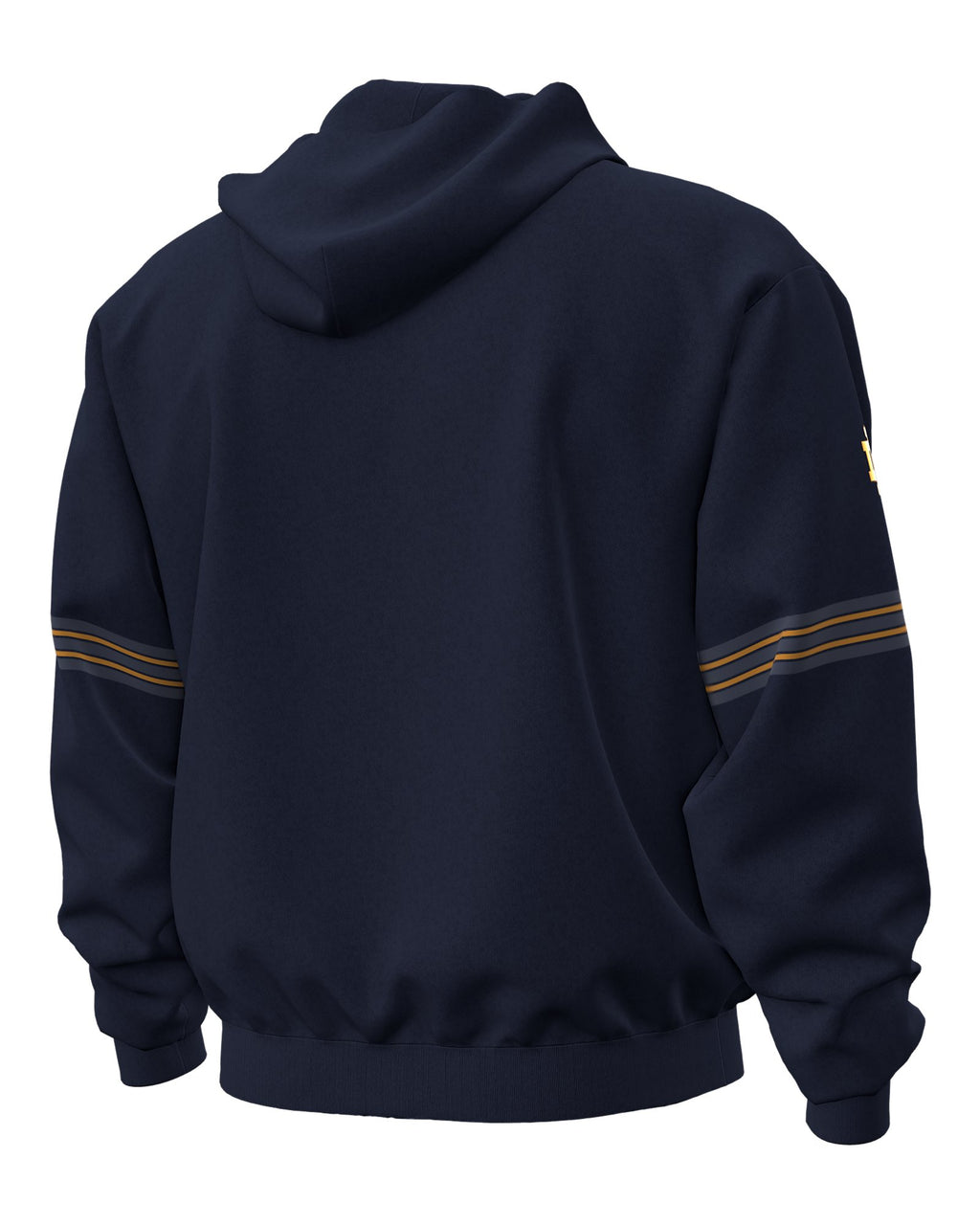 UA Icon Fleece Taped Collegiate Men's Hoodie - Blue