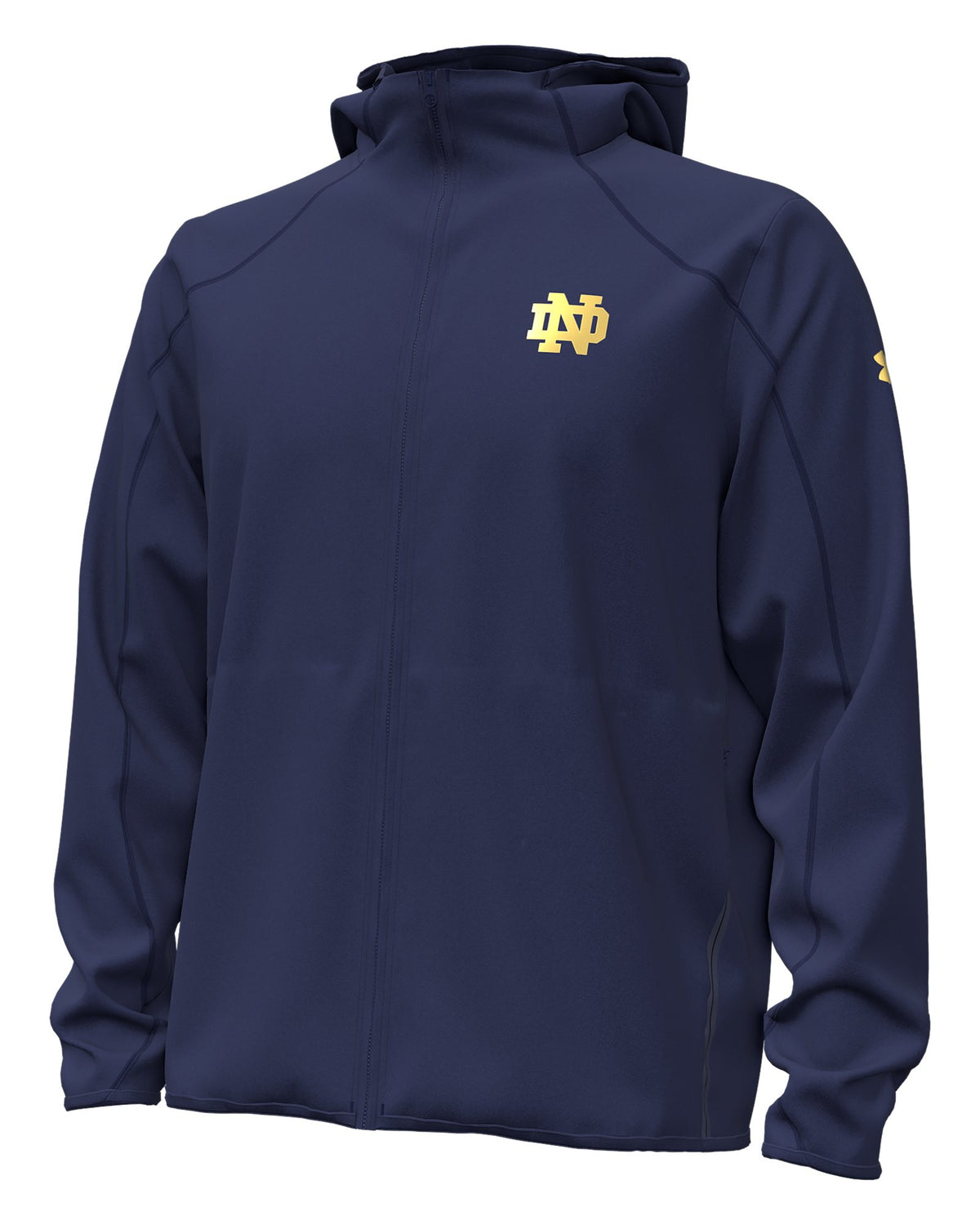 UA Unstoppable Fleece Collegiate Men's Full Zip - Blue