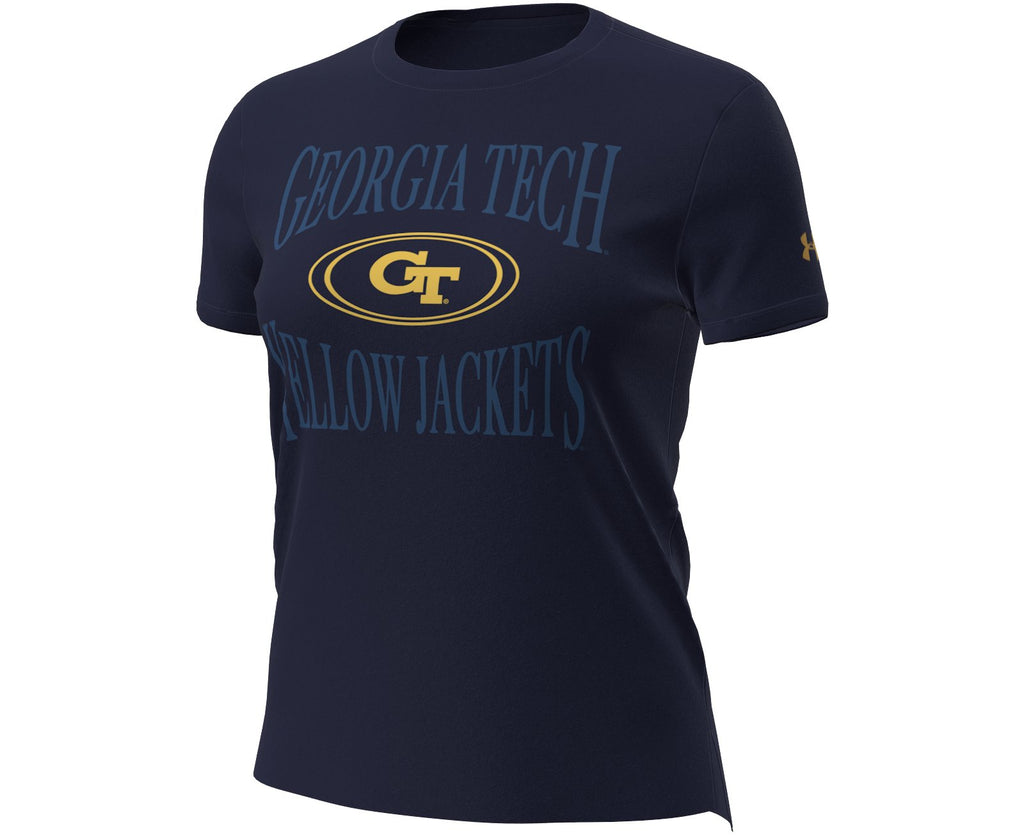 UA Vanish Collegiate Women's Short Sleeve - Blue