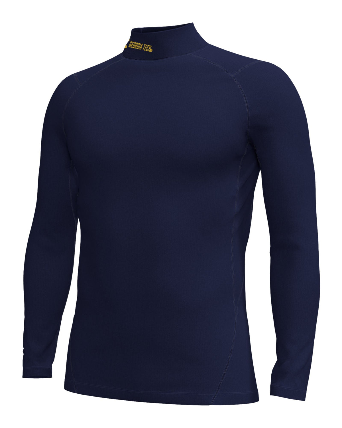 ColdGear® Collegiate Men's Long Sleeve Fitted Mock - Blue