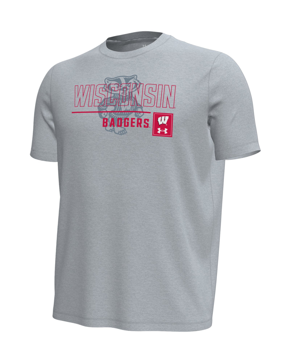 UA Gameday Motion Collegiate Heavyweight Men's T-Shirt - Gray