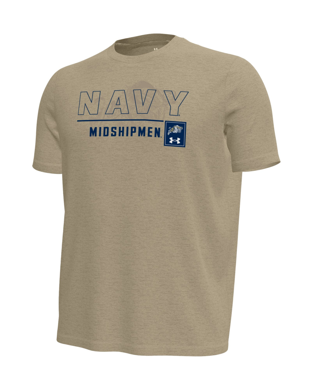 UA Gameday Motion Collegiate Heavyweight Men's T-Shirt - Brown