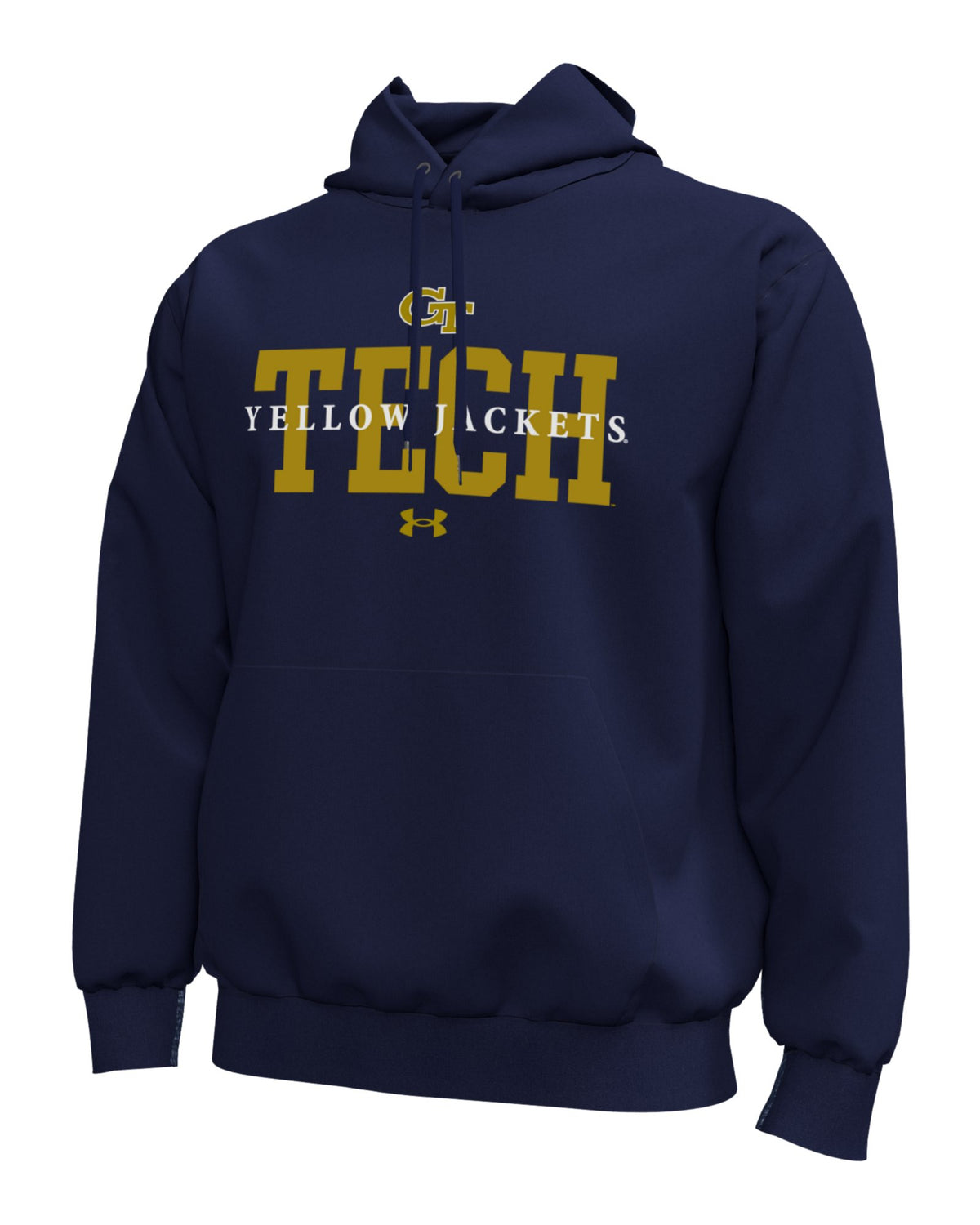 UA Gameday Icon Fleece Collegiate Men's Hoodie - Brown