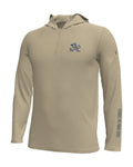UA Gameday Motion Collegiate Heavyweight Zip Men's Long Sleeve - Brown