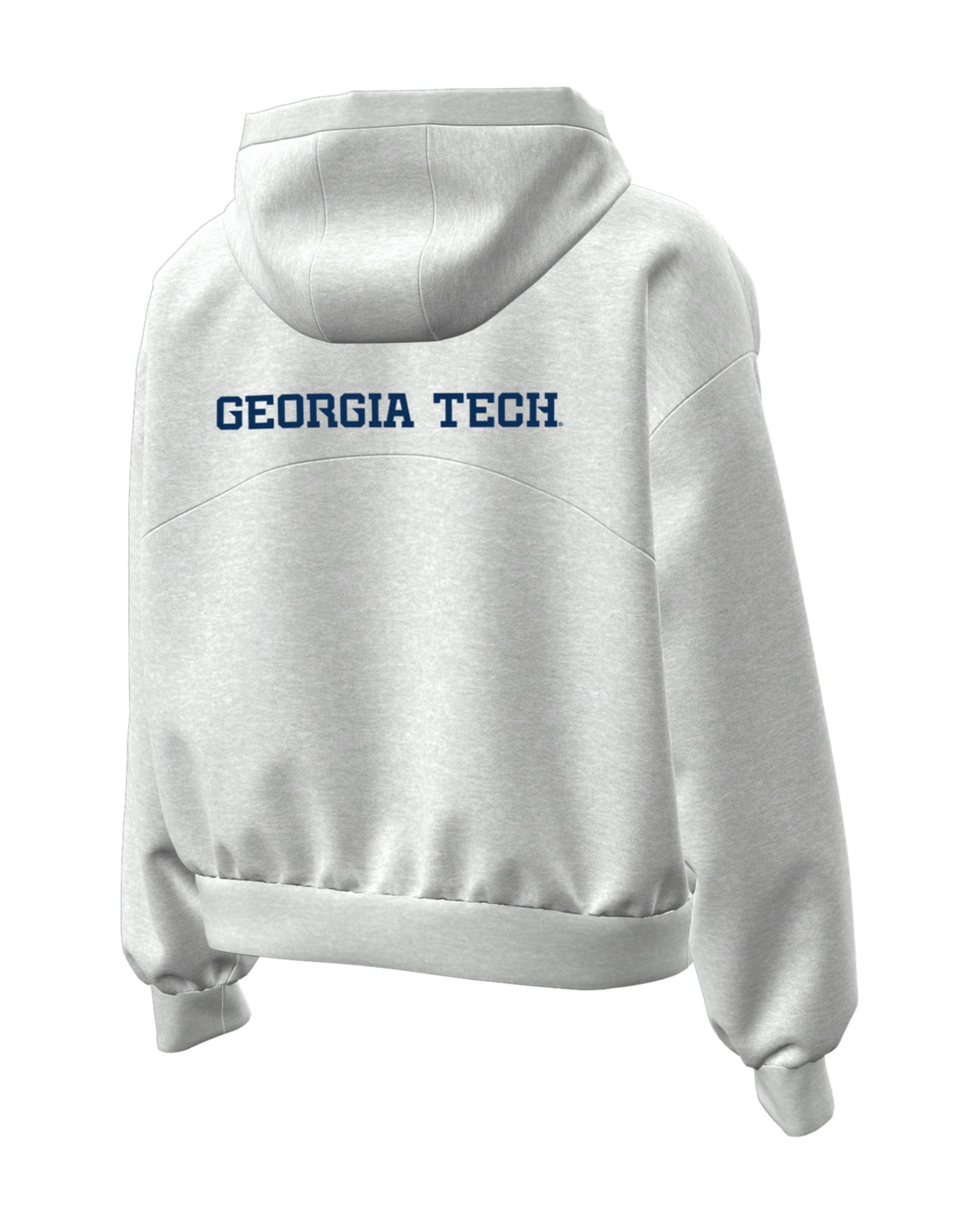 UA Icon Fleece Collegiate Women's ½ Zip Hoodie - Gray