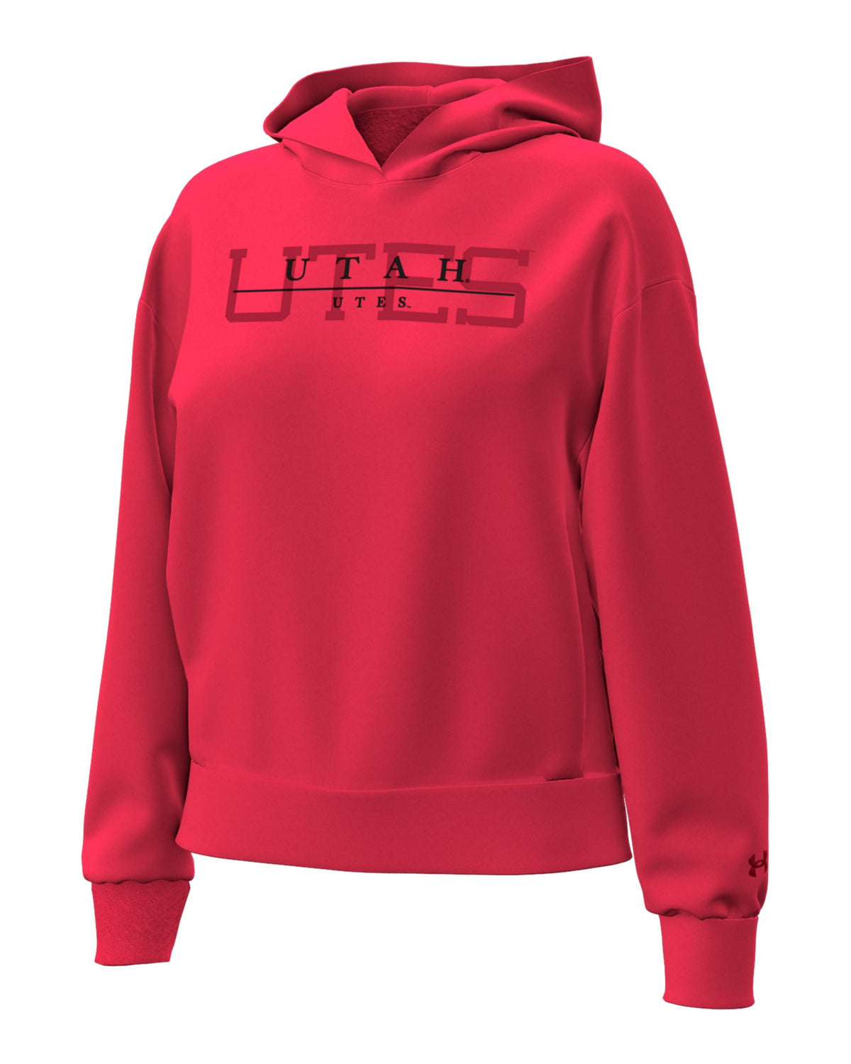 UA Icon Fleece Collegiate Women's Hoodie - Red