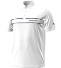 UA Playoff Chest Stripe Collegiate Men's Polo - White