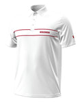 UA Playoff Chest Stripe Collegiate Men's Polo - White