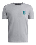 UA Hoo Hoops Boys' Short Sleeve - Gray