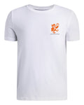 UA Hoo Hoops Boys' Short Sleeve - White