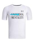 HeatGear® Mentality Boys' Short Sleeve - White