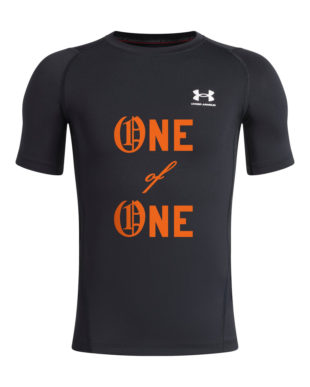 HeatGear® One Of One Boys' Short Sleeve - Black