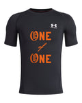 HeatGear® One Of One Boys' Short Sleeve - Black