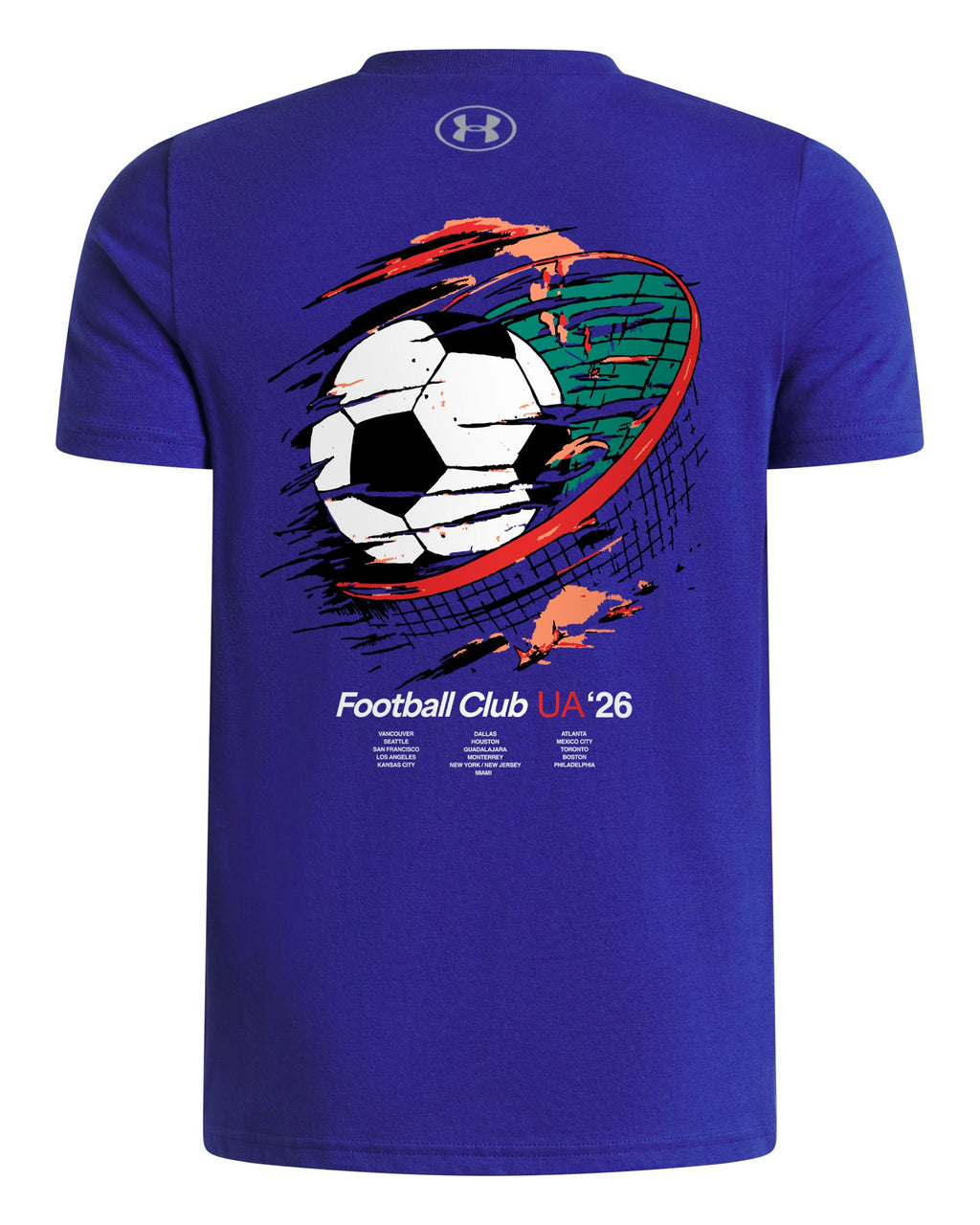 UA Soccer Boys' Short Sleeve - Blue