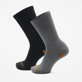 Richford 2Pack Half Cushion Crew Sock TBL Black HERO