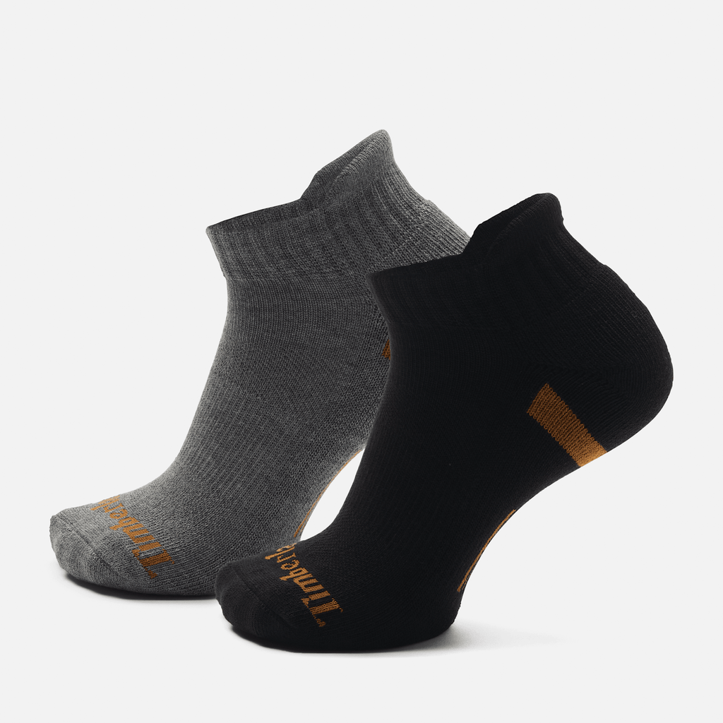 Richford 2Pack HalfCushion NoShow Sock TBL Black HERO