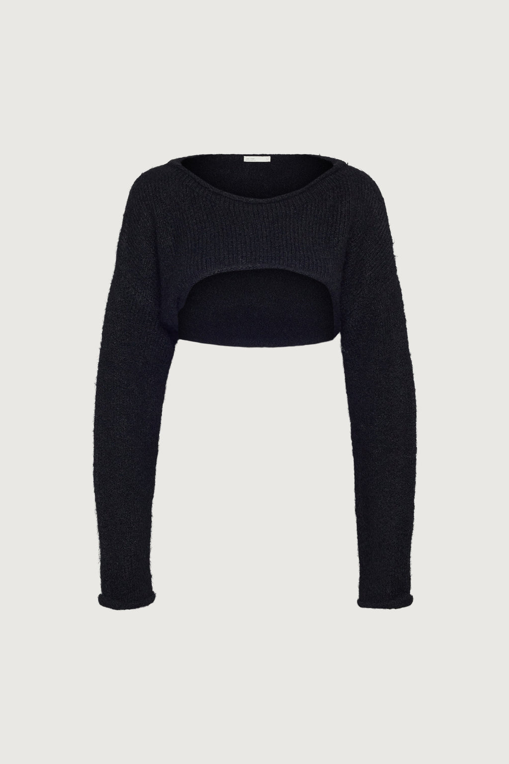 MOHAIR WOOL-BLEND BOLERO