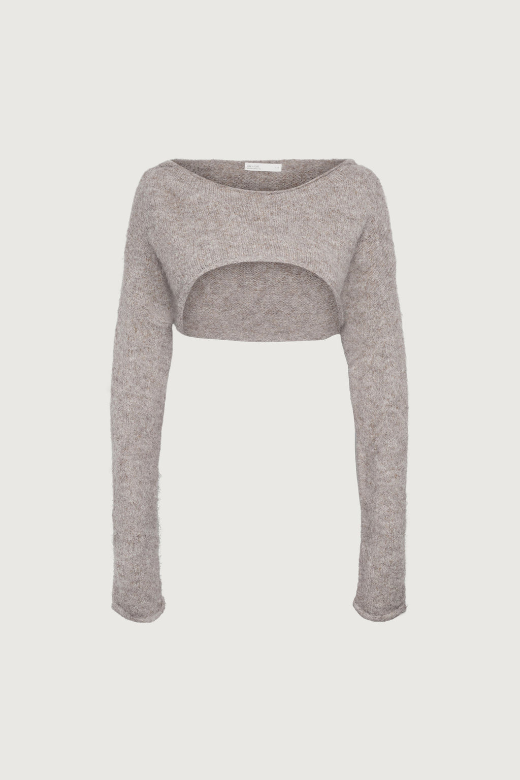MOHAIR WOOL-BLEND BOLERO