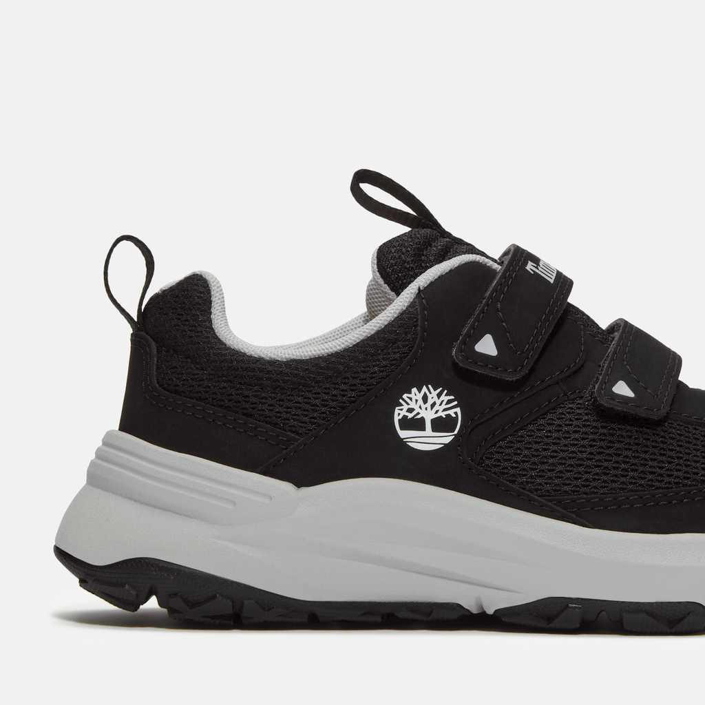 Toddler Motion Access HookandLoop Sneaker TBL Black Mesh ALT7