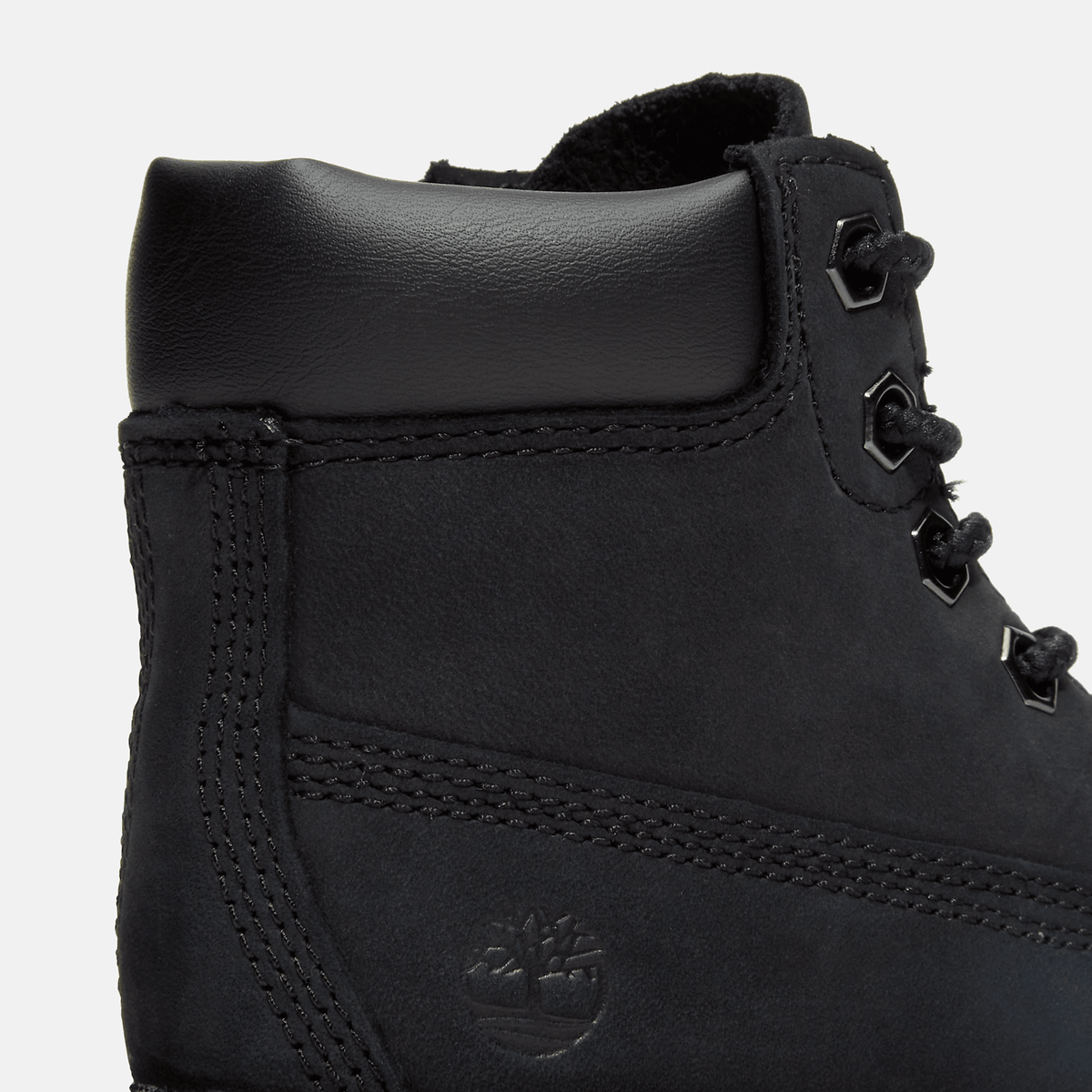 Toddler Timberland Classic 6Inch Waterproof Boot TBL Black Nubuck ALT7