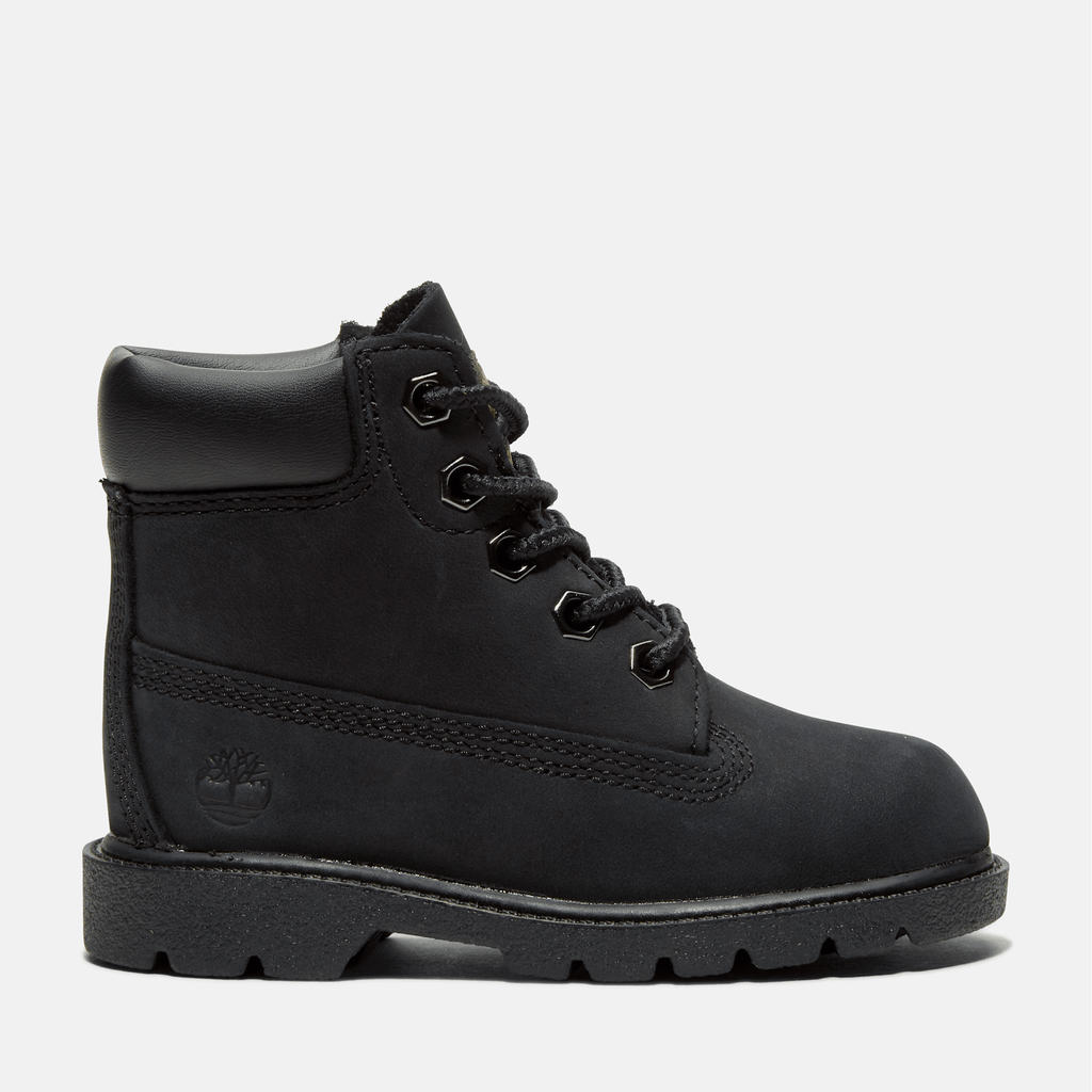 Toddler Timberland Classic 6Inch Waterproof Boot TBL Black Nubuck HERO
