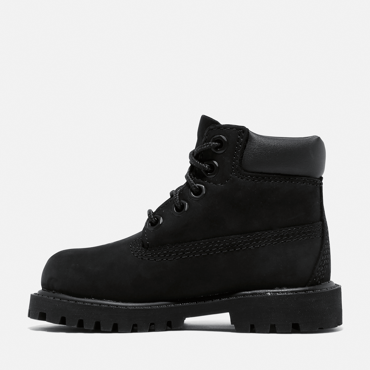 Toddler Timberland Premium 6Inch Waterproof Boot TBL Black Nubuck ALT6