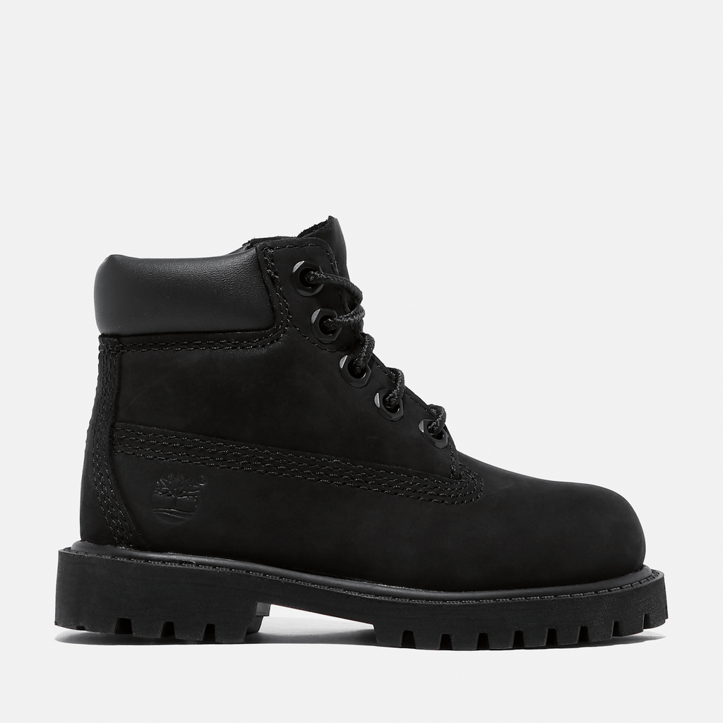 Toddler Timberland Premium 6Inch Waterproof Boot TBL Black Nubuck HERO