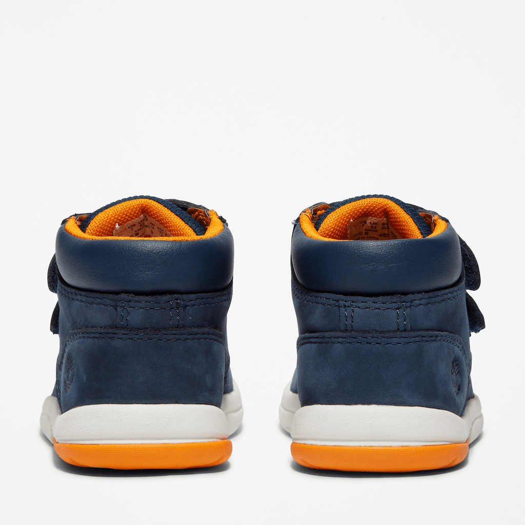 Toddler Toddle Tracks HookandLoop Boot TBL Navy Nubuck ALT5