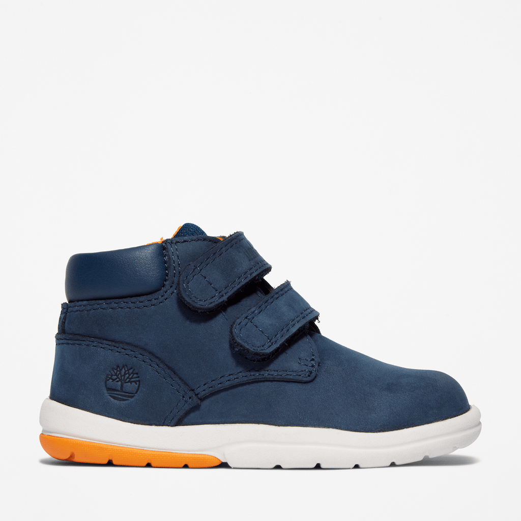 Toddler Toddle Tracks HookandLoop Boot TBL Navy Nubuck HERO