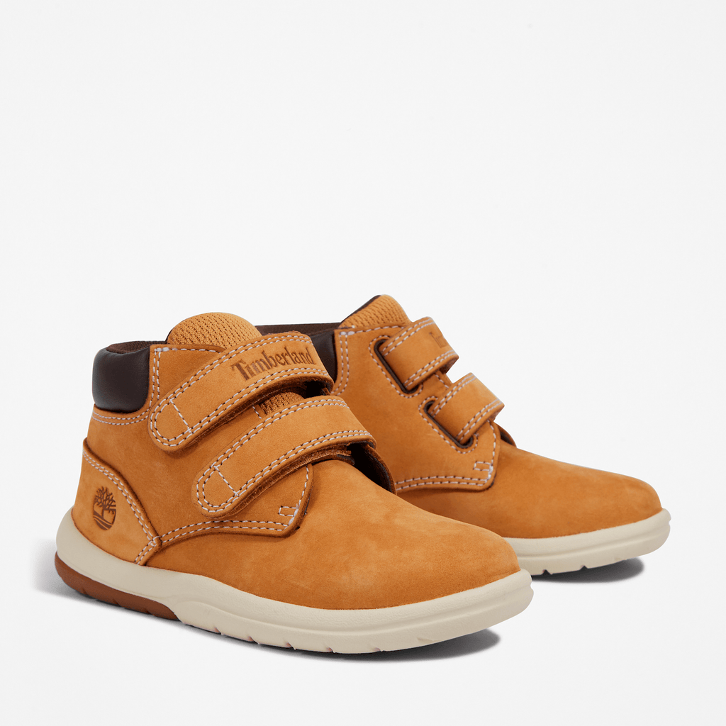 Toddler Toddle Tracks HookandLoop Boot TBL Wheat Nubuck ALT4