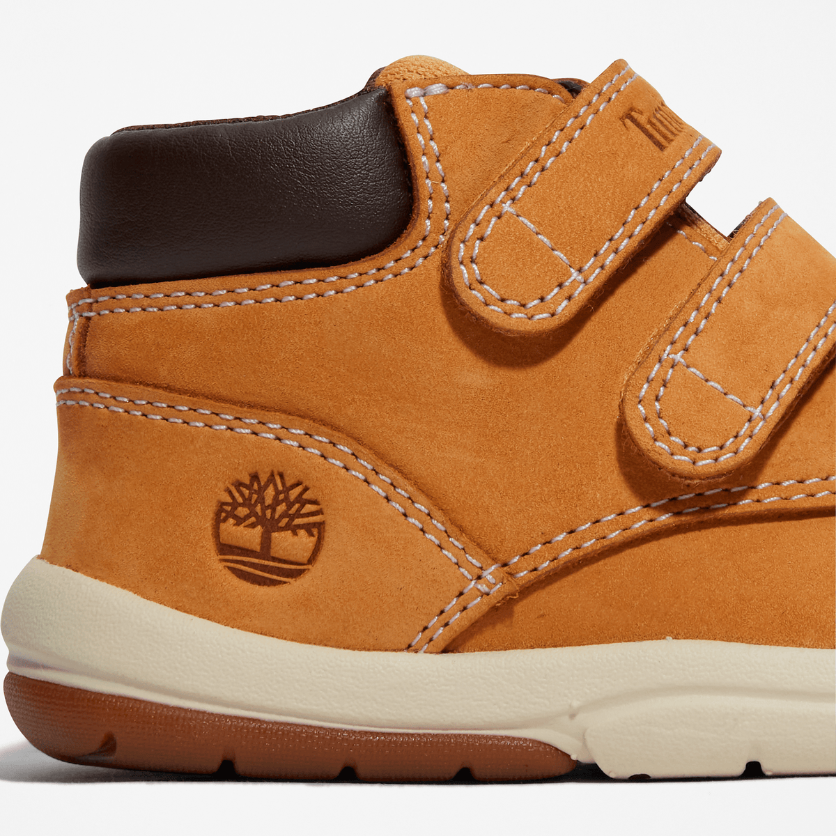 Toddler Toddle Tracks HookandLoop Boot TBL Wheat Nubuck ALT7