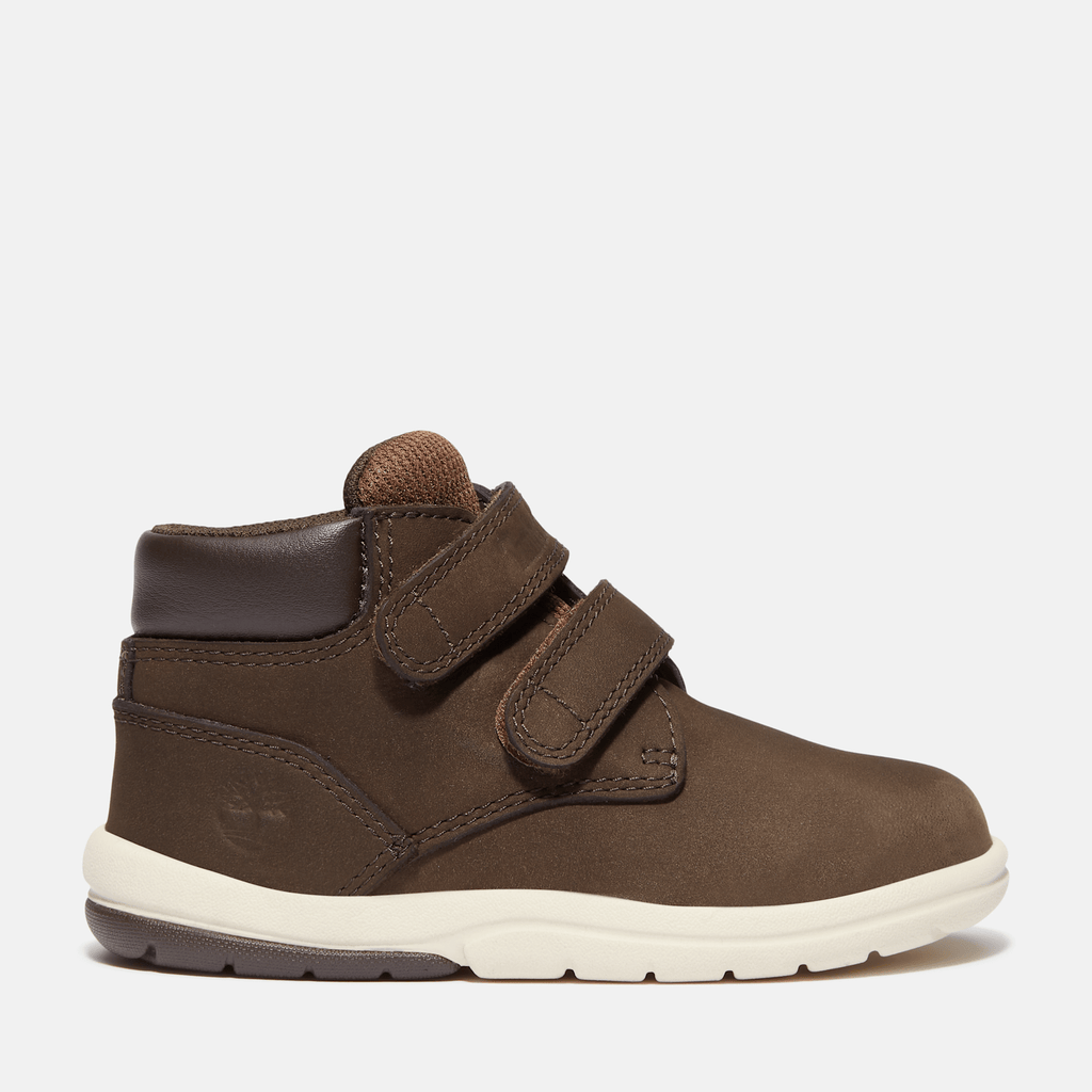 Toddler Toddle Tracks Mid HookandLoop Boot TBL Dark Brown Nubuck HERO