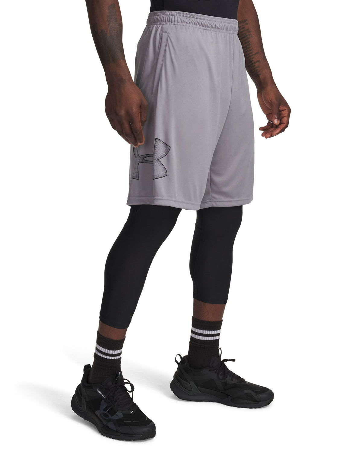 UA Tech™ Graphic Men's 10" Shorts - Gray