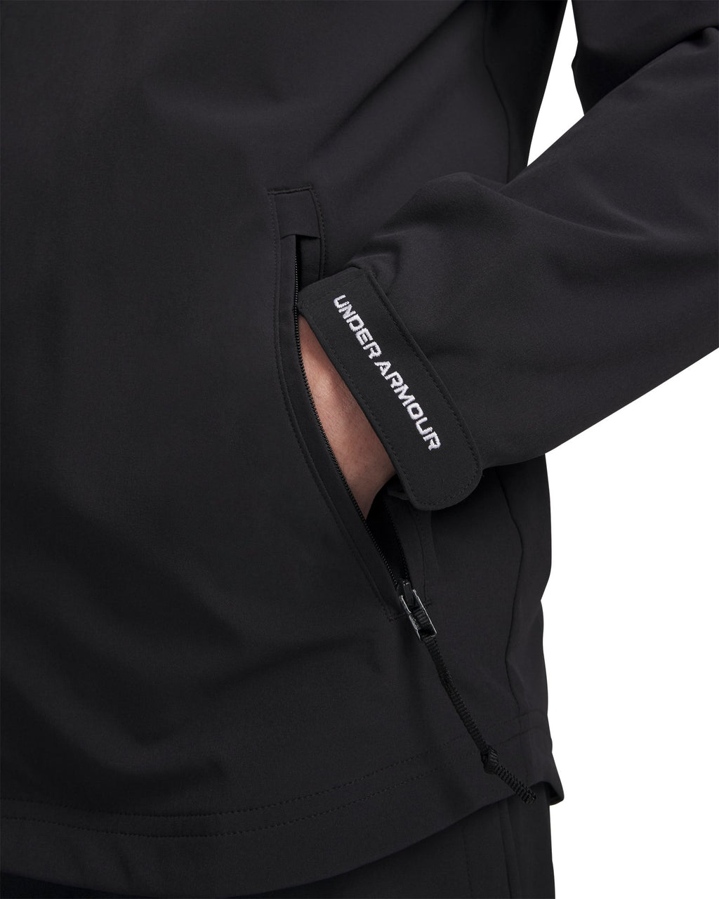 UA Hockey Warm Up Men's Jacket - Black